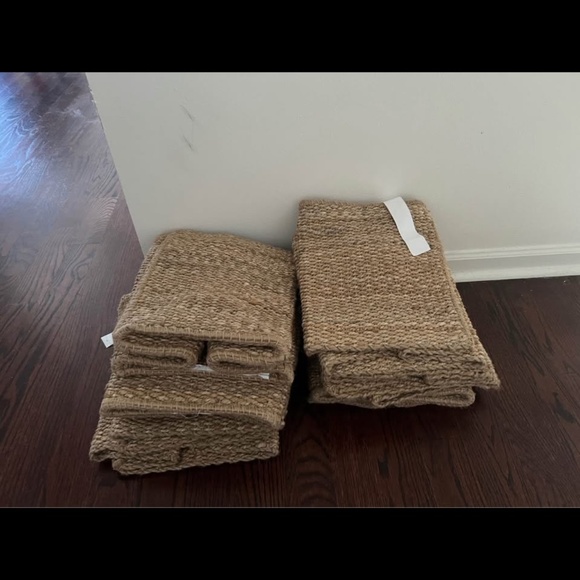 8 Jute Storage Baskets - IKEA Tjillevips - Picture 1 of 3